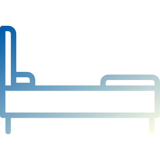 침대 Neung Lineal Gradient icon