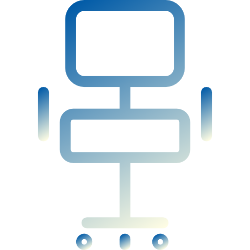 sedia della scrivania Neung Lineal Gradient icona