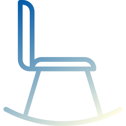 Rocking chair Neung Lineal Gradient icon