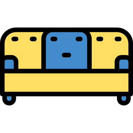 Sofa Neung Lineal Color icon