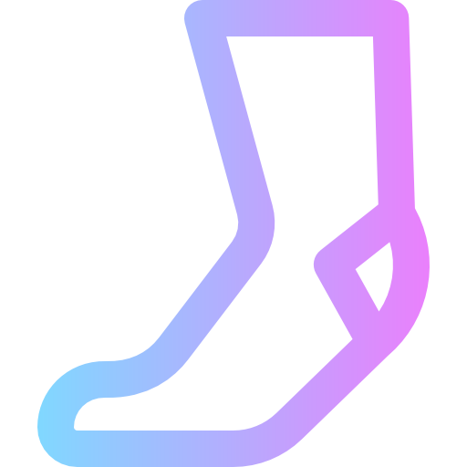 Sock Super Basic Rounded Gradient icon