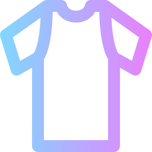camisa Super Basic Rounded Gradient icono