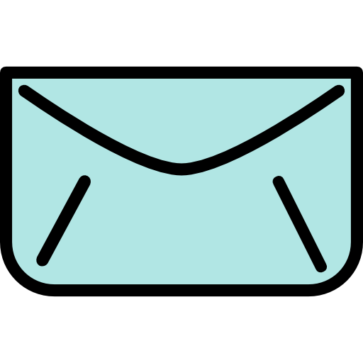 Envelope Neung Lineal Color icon