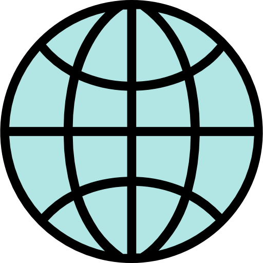 wereldbol Neung Lineal Color icoon