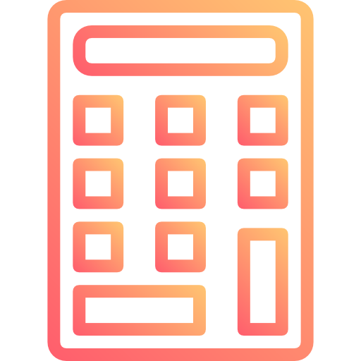 calcolatrice Neung Lineal Gradient icona