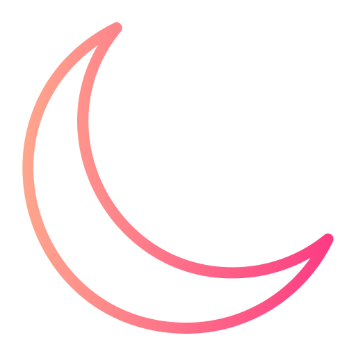 luna Generic gradient outline icono