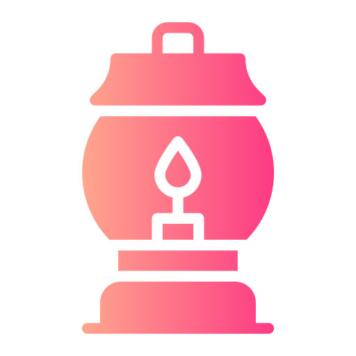 Fire lamp Generic gradient fill icon