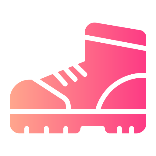 Hiking boots Generic gradient fill icon