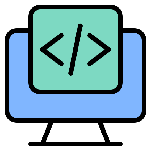 code Generic color lineal-color icon