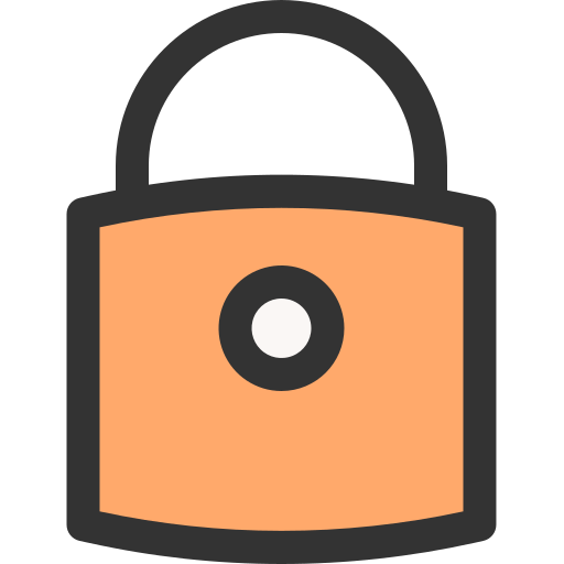 Lock Generic color lineal-color icon