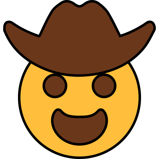 cowboy Generic color lineal-color icoon