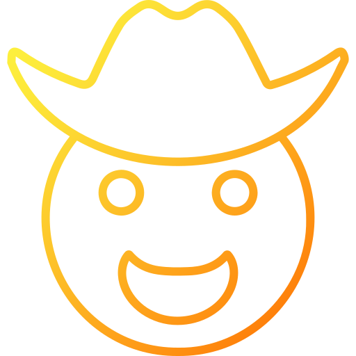 cowboy Generic gradient outline icon