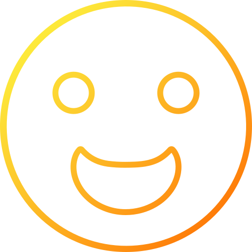 sorridente Generic gradient outline icona