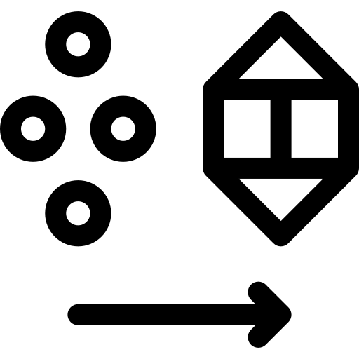 natuurkunde Basic Rounded Lineal icoon