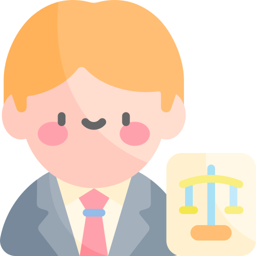 Attorney Kawaii Flat icon
