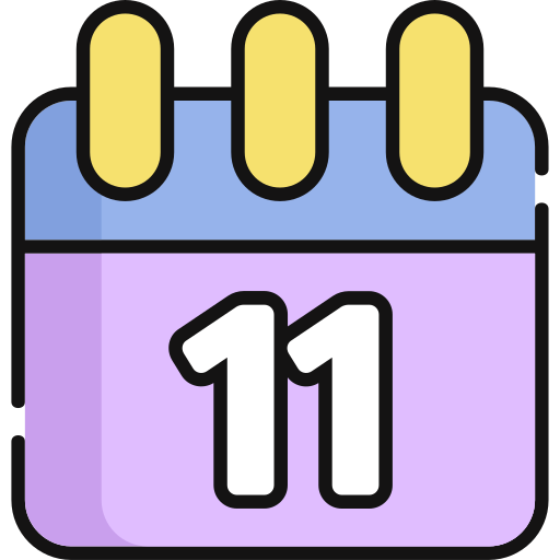 Calendar date Generic color lineal-color icon