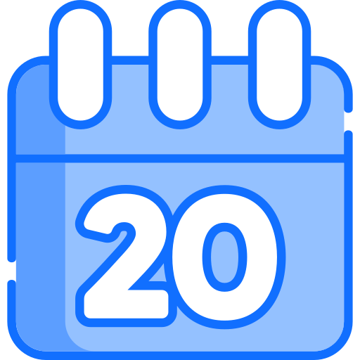 Calendar date Generic color lineal-color icon