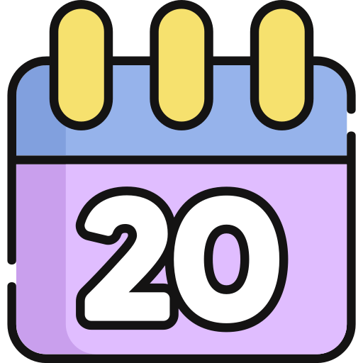 data del calendario Generic color lineal-color icona