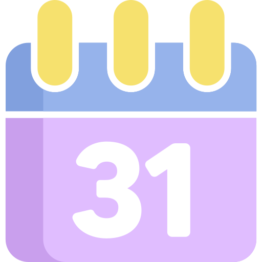 kalenderdatum Generic color fill icon
