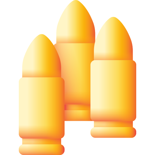 balas 3D Color icono