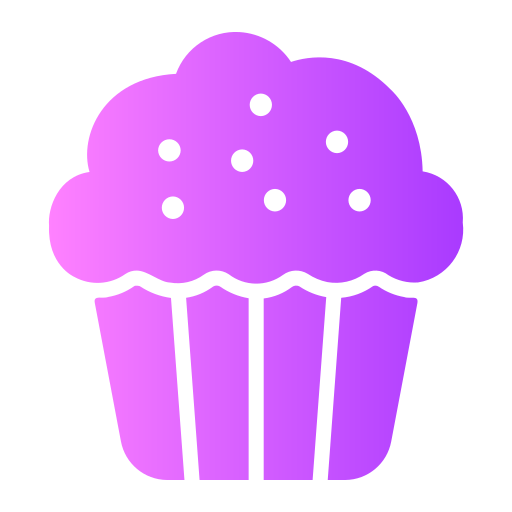 Muffin Generic gradient fill icon