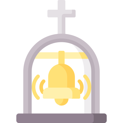 교회 종 Special Flat icon