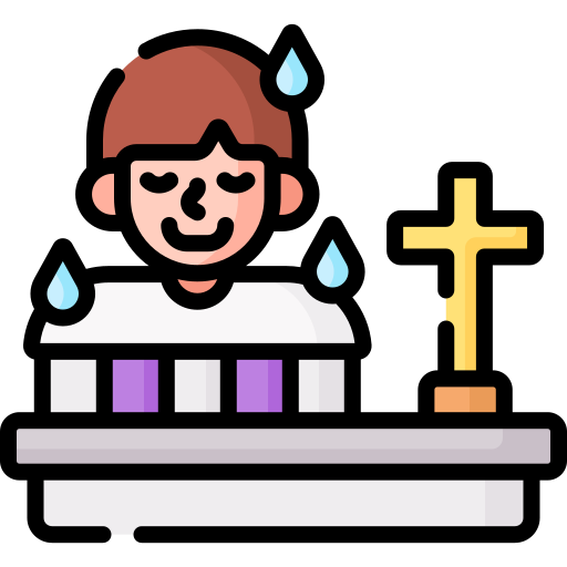 Baptism Special Lineal color icon