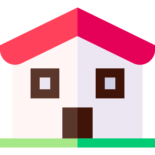 дом Basic Straight Flat иконка