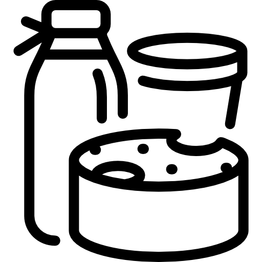 Milk Products Special Lineal icon