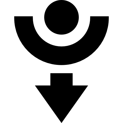Down Movement  icon