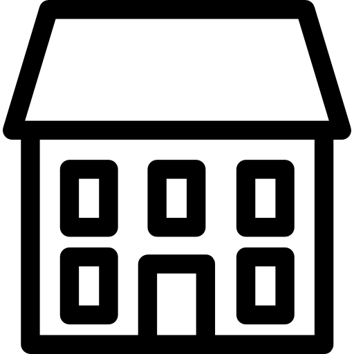 дом Basic Straight Lineal иконка