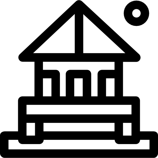 casa al mare Basic Straight Lineal icona