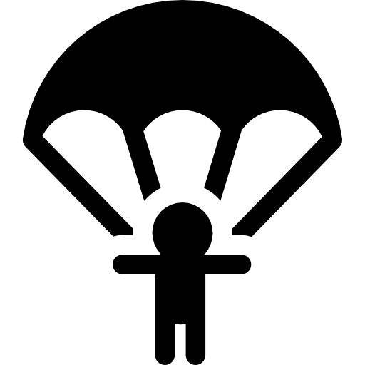 parachute  icoon