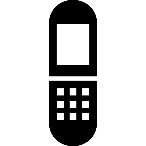 telefono pieghevole  icona