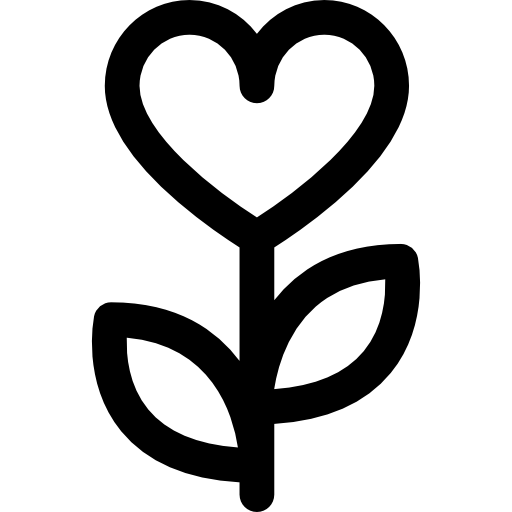 simbolo di donazione Curved Lineal icona