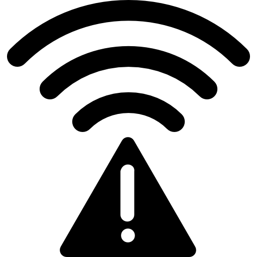 notificación wifi  icono