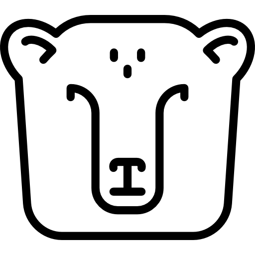 urso polar Special Lineal Ícone