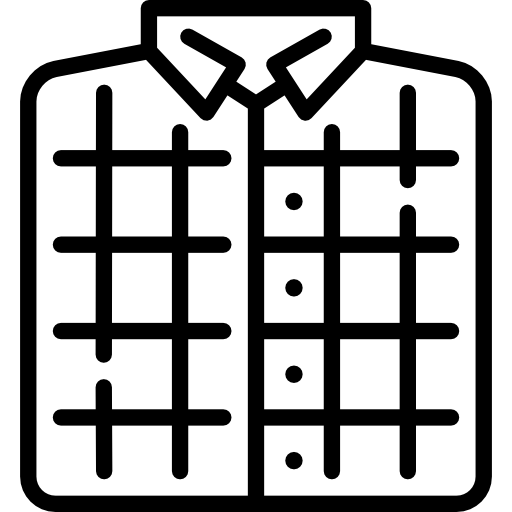 Plaid Shirt Special Lineal icon
