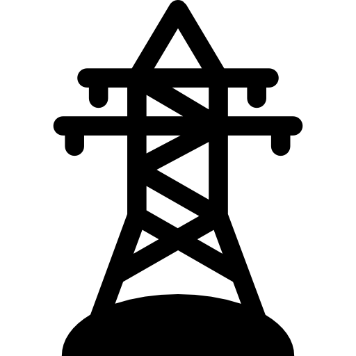 torre elettrica  icona