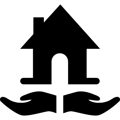 House with Hands  icon