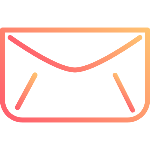 Envelope Neung Lineal Gradient icon
