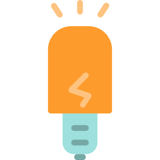 Light bulb Neung Flat icon