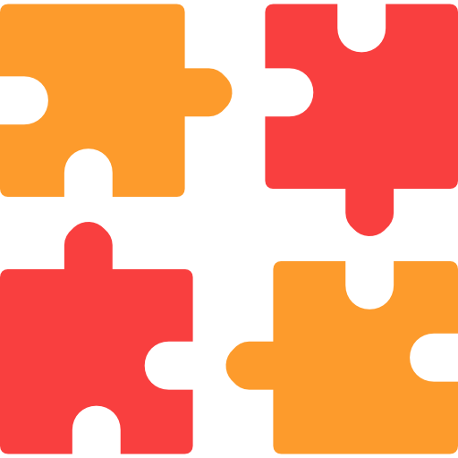 puzzle Neung Flat ikona