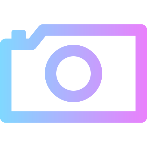 camera Super Basic Rounded Gradient icoon