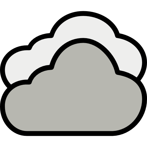 chmura geotatah Lineal Color ikona