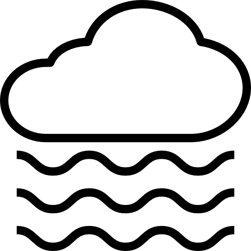 nebbioso geotatah Lineal icona