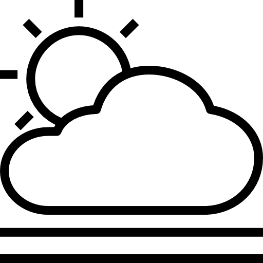 nebbia geotatah Lineal icona