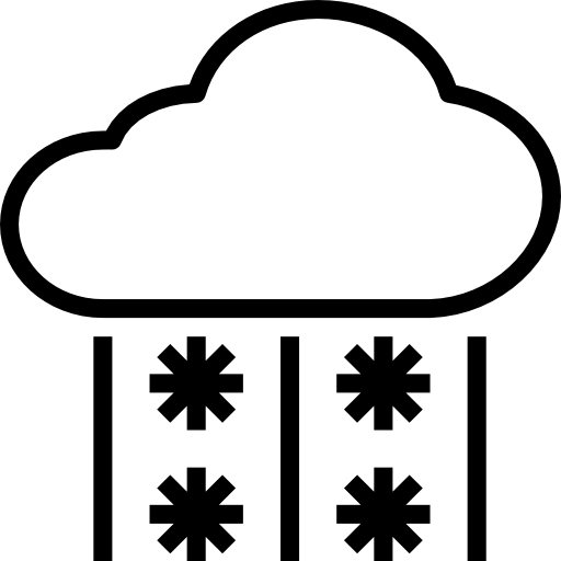 Sleet geotatah Lineal icon