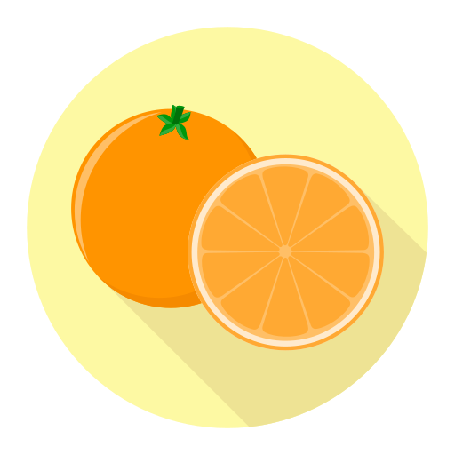 оранжевый Generic Flat иконка