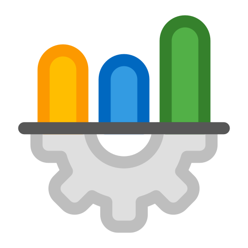 Bar chart Generic color lineal-color icon